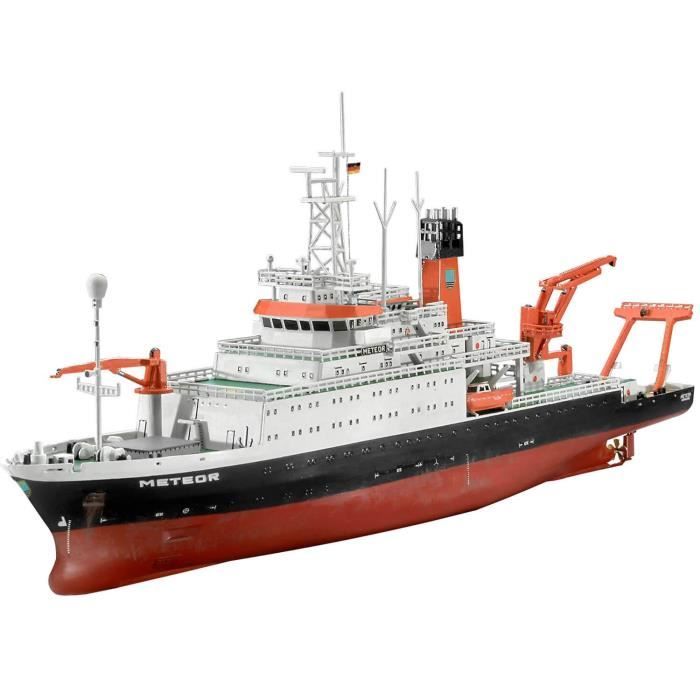 Maquette bateau : Navire de recherche allemand Meteor Coloris Unique