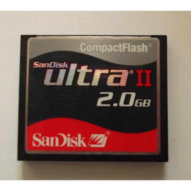 SanDisk Ultra II Compact Flash 2GB Card Cdiscount Appareil Photo