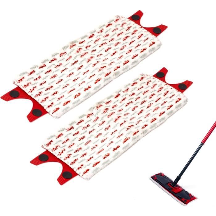 Lot De 6 Serpillères De Rechange Microfibre Pour Robot Aspirateur Aonus I8 - Compatibles, Lavables, Efficaces - 9