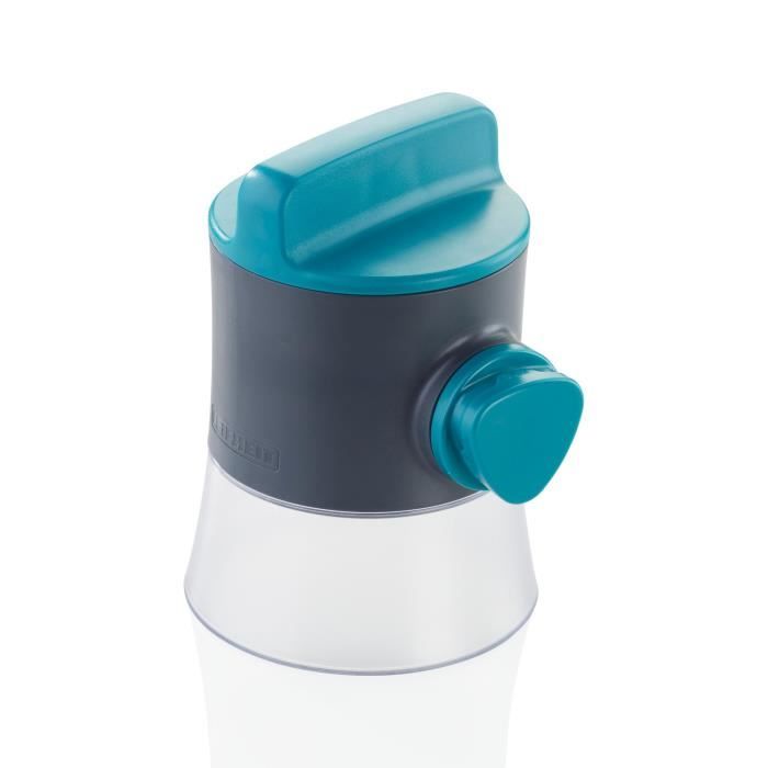 LEIFHEIT Râpe à spirales manuelle 3221 Leifheit râpe légumes 3 lames en 1 : découpe fine moyenne épa