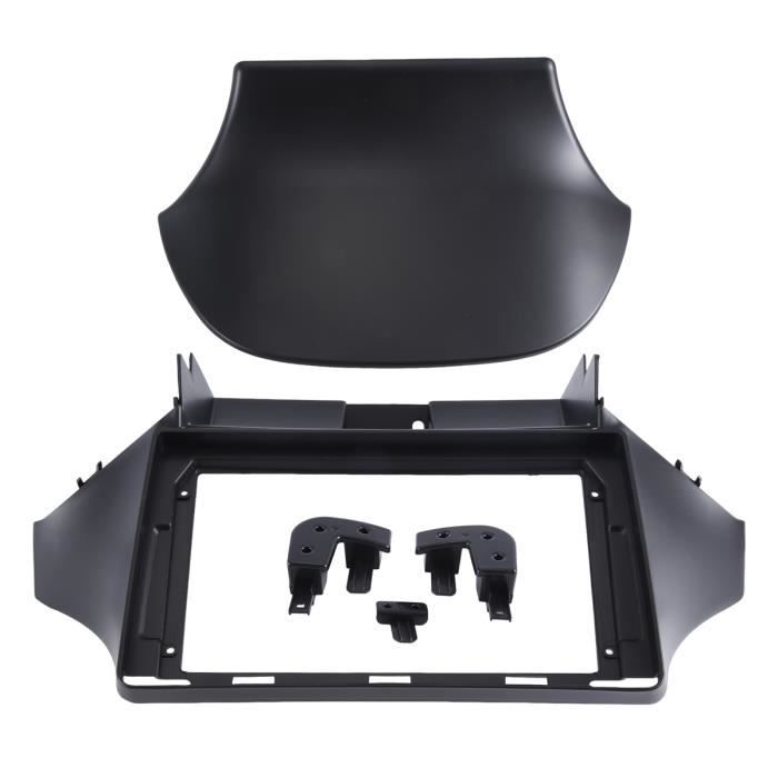 Cadre Façade Autoradio 2 DIN Pour Renault Trafic - Noir, 173x98mm | Kit De Montage, Remplacement Panneau
