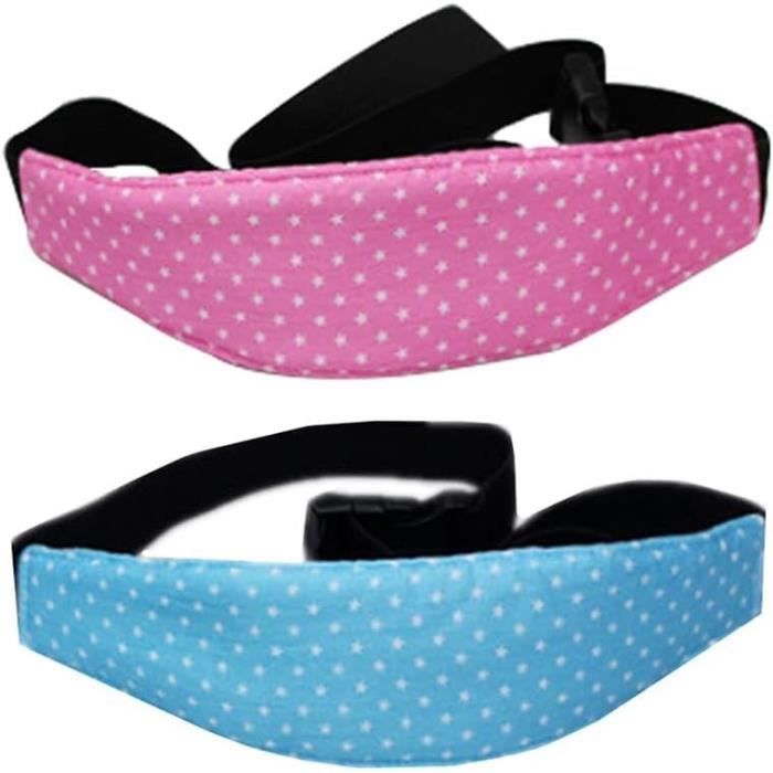 Bandeau Cou Hibou Appui-tête Enfant CHPN - Bandeau Réglable Hibou - Cousin Siège Auto - Sécurité Voyage - Coton Doux Coussin Voyage Enfant