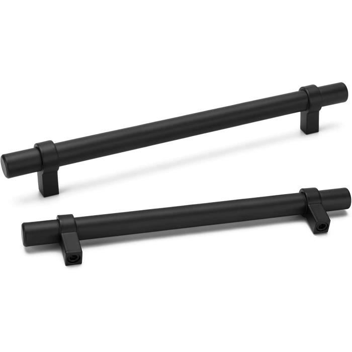 Poignée De Meuble Viefe Noire Style Antique - Modèle U 0056 - Plusieurs Tailles Dispo