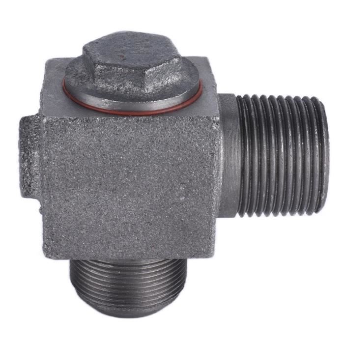 20 X 16 X 10 Mm Clapet Anti-retour Fileté à 3 Voies Pour Compresseur, Connecteur