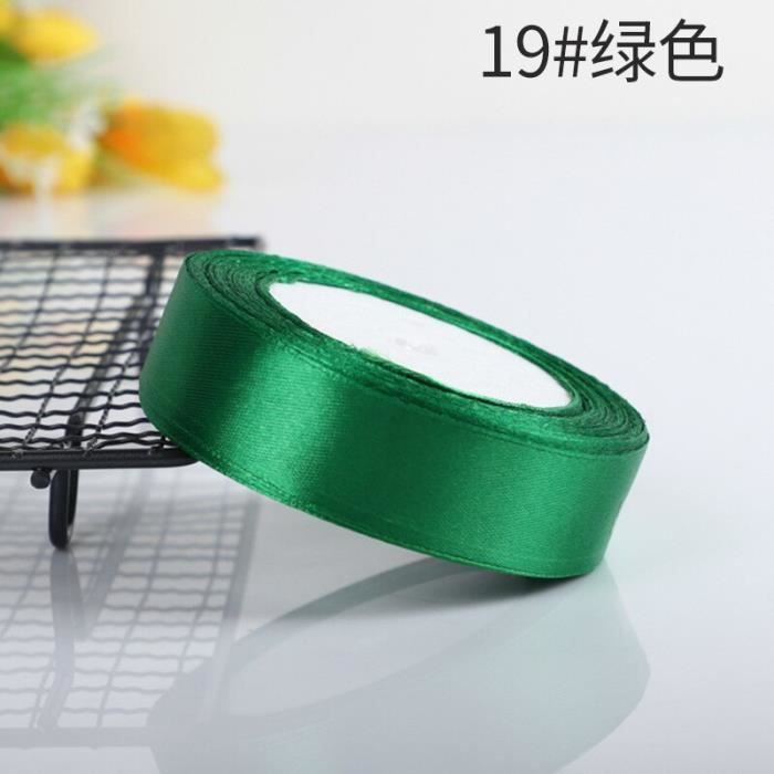 Ruban De Satin Violet Avec Bords Dorés, 1 Cm X 23 M, Ruban En Tissu Polyester Pour Emballage