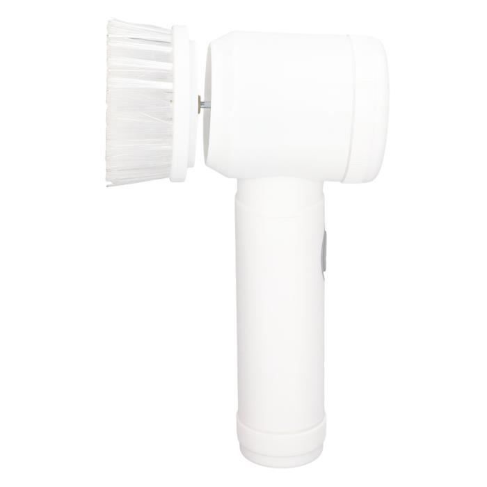 Lot De 3 Brosses De Nettoyage Multifonction 3 En 1 - Pour Couvercles De Tasse, Crevasses Et Angles - Nylon, Acier, Silicone