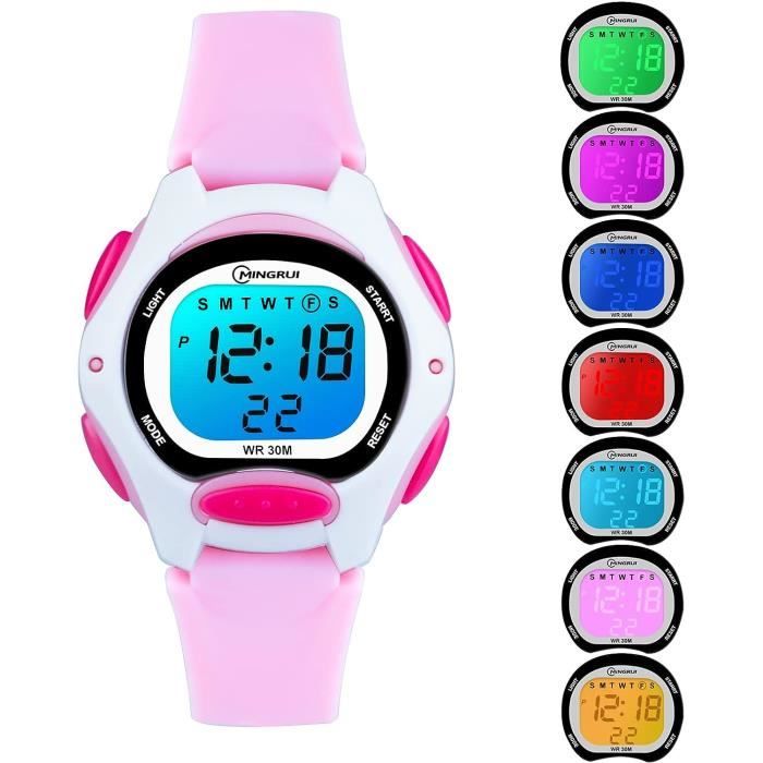 Montre on sale fille waterproof