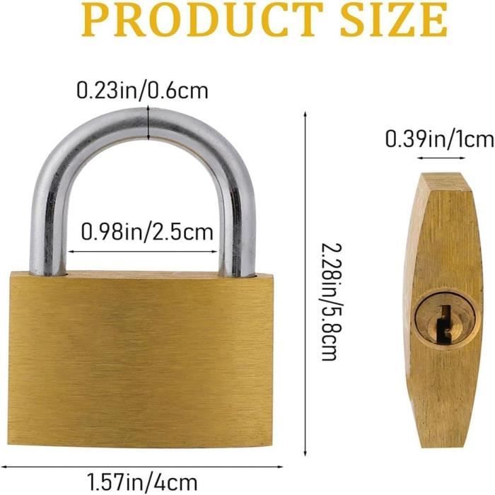 Lot De 2 Cadenas à Câble Acier - Antivol Pour Vélo, Valise, Casier - Clés Incluses - 25cm - Résistant Et Portable