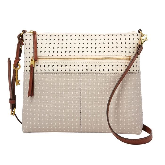 Fossil large outlet fiona crossbody