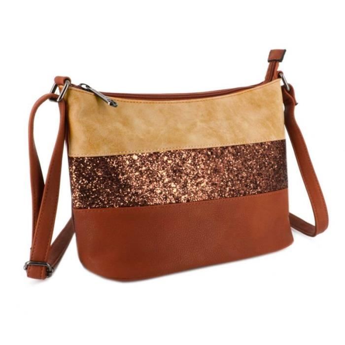 Sac bandoulière sale femme multicolore
