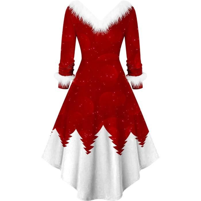 Robe De No l Femme Grande Taille Noel Automne Hiver Robe Chic