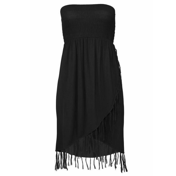 Robe bustier sales courte plage