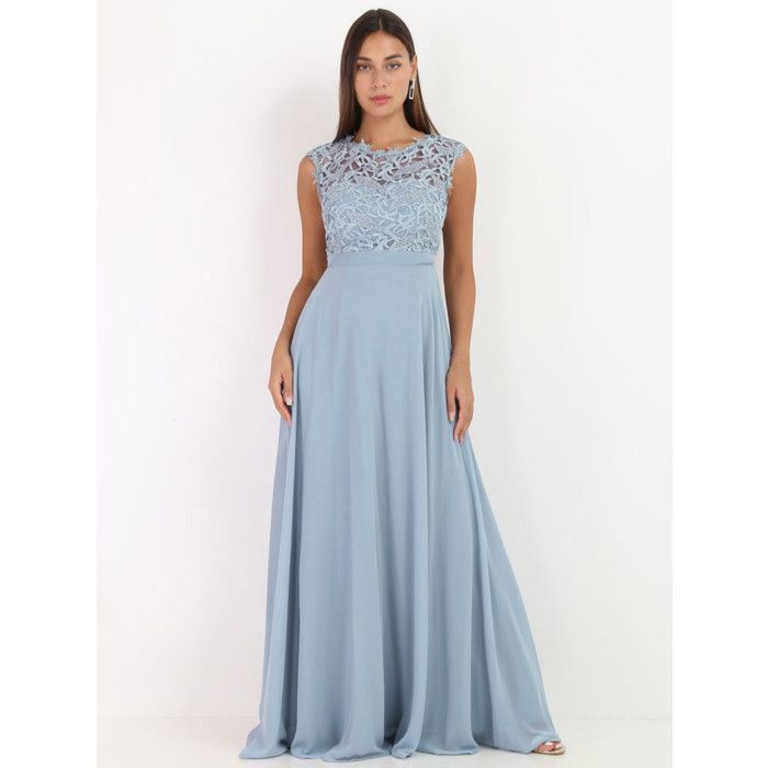 Robe D'été Femme Dos Nu élastique - Tissu Satiné Fluide - Taille M - Occasion Très Bon état