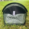 2 Paquets Tente de Randonnée Ultra Légère 1 personne 3 - 4 Saison pour Camping Trekking d’Extérieur Portable  0.69kg-2