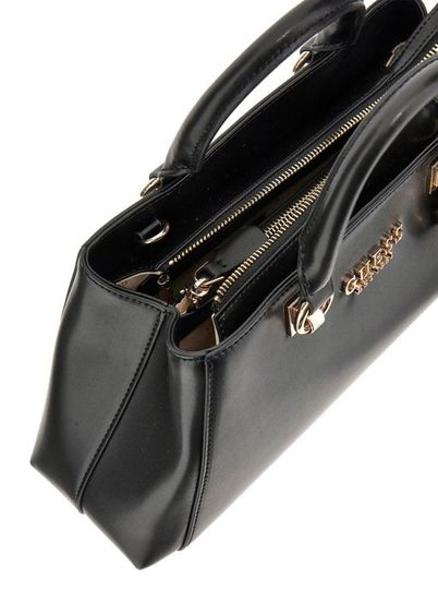 Sac à Main Guess En Cuir Noir - 32x22 Cm, Excellent état Occasion