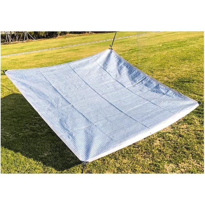 Filet D'ombrage en Aluminium Réfléchissant 90%, Argent Shade Net,Toile