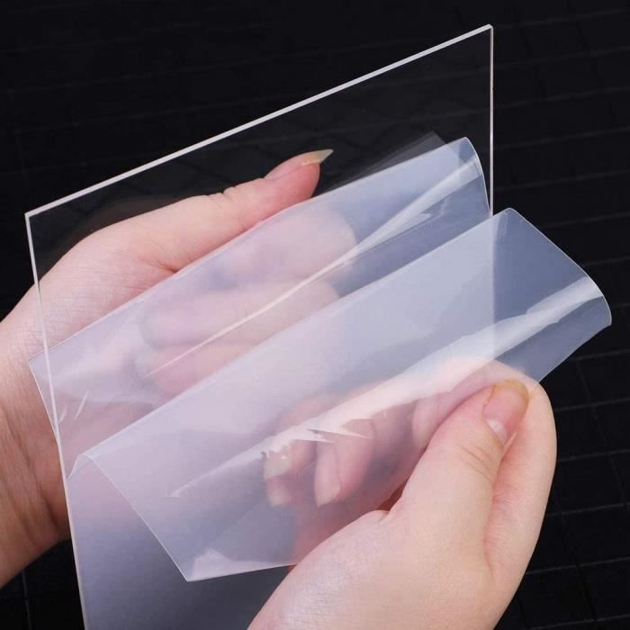 10 pcs plexiglass plaque transparente, 15 10cm plexiglas acrylique