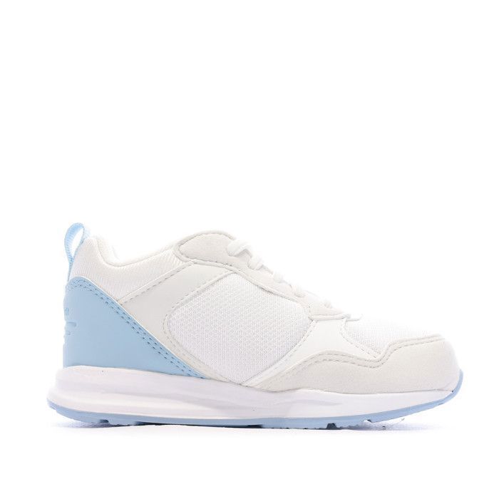 Baskets enfant Le Coq Sportif Lcs R500 Inf Iridescent blanc vaporous gray 24 Blanc vaporous gray Cdiscount Chaussures