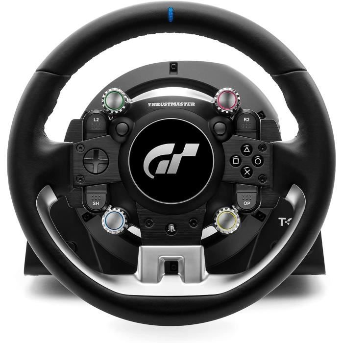 Thrustmaster T-GT II Volant Racing Retour de Force- Sous license officielle  PlayStation 5 et Gran Turismo - PS5, PS4 et PC : : Jeux vidéo