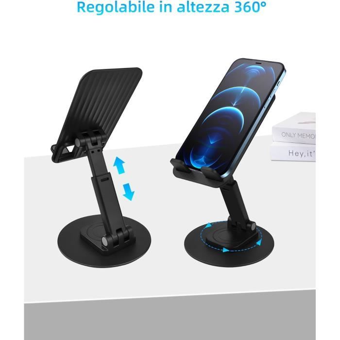 SSKY X12 Support de levage de bureau flexible pour téléphone portable
