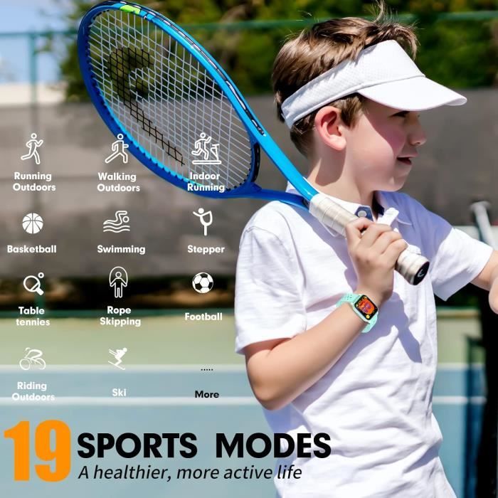 Montre Connect e Pour Enfants tanche Ip68 Montre Intelligente