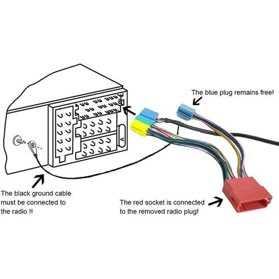 connecteur d'autoradio 20 Broches/8 Broches Bluetooth 5.0 Adaptateur o Connecteur Radio d'autoradio Compatible avec A2 A3 8L 8P TT Adaptateur o 