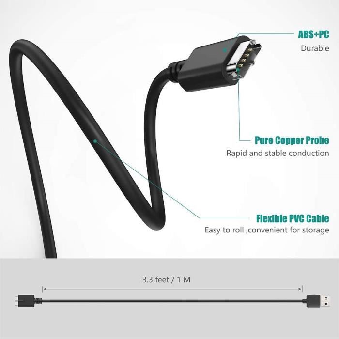 Chargeur compatible avec polar m430 usb cable de charge 3 3ft 100cm gps montres accessoires Cdiscount Telephonie