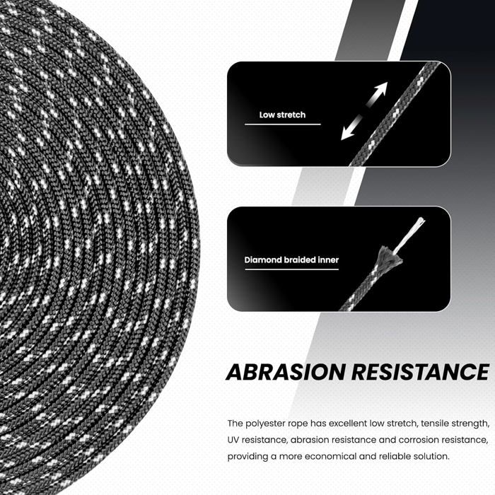 Corde 20 Mm | 3 Torons Torsadés | Nylon (PA) | Vendu Au Mètre
