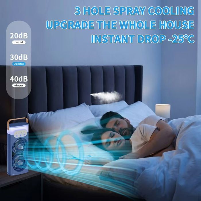 Climatiseur Mobile Sans vacuation Double T te 3 Vitesses 3 Buses climatiseur-mobile-sans-vacuation-double-t-te-3-vitesses-3-buses
