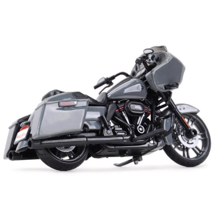 BMDBD Modèle Moto Harley Tri Glide CVO 2021 1:9 - Moto Alliage Son Et Lumière Collection Miniature 1:9 Harley CVO 2021