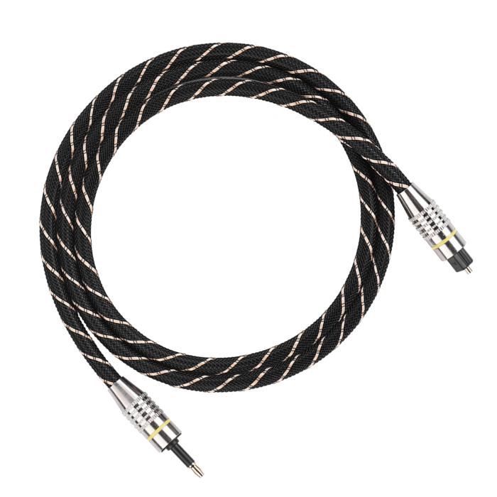 INECK® câble de fibre optique SPDIF audio optique vers Mini