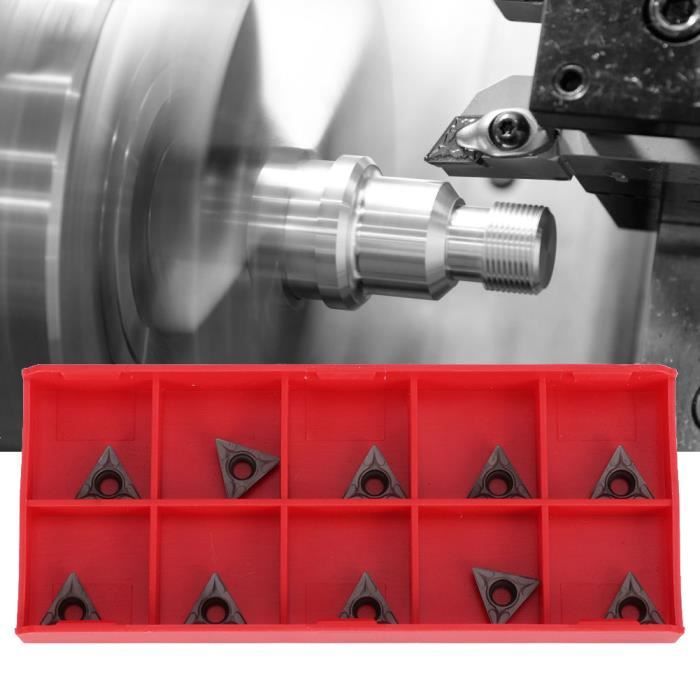 Boîte de 10 plaquettes carbure TCMT 16T304-PS - Bricolage