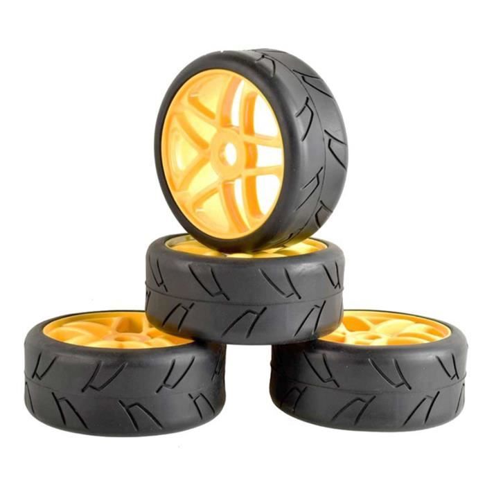 Bumdenuu 4Pc RC Buggy Roues et Pneus avec Hex 17Mm Roues Jantes 1/8 ÉChelle Voiture Tout-Terrain pour 1:8 RC Buggy sur Route Voiture Bumdenuu 4Pc RC Buggy Roues et Pneus avec Hex 17Mm Roues Jantes 1/8 ÉChelle Voiture Tout-Terrain pour 1:8 RC Buggy sur Route Voiture