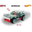 Véhicule motorisé Hot Wheels Monster Action Hotweiler - Sons et lumières - 23cm-4