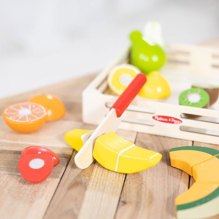 MELISSA DOUG Fruits A Couper En Bois Cdiscount Jeux Jouets
