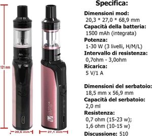Cigarette lectronique Vaptio Cosmo - Cdiscount