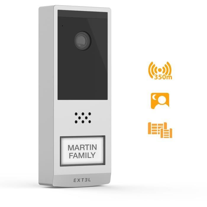Visiophone connecté sans fil, longue portée 350 mètres Wave 2 — free download