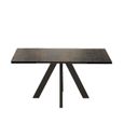 Table extensible 160-240 cm Sylos ZENDART SELECTION Noir-0