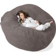 Pouf Géant Grande Mammouth Anthracite-0