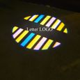 couleur colorée 2 Pièces Vooi Porte de Bienvenue Logo LED Humeur Projecteur Pour Mini Cooper R55 R55 F54 F55-0