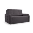 Canapé innovant avec fonction de couchage, meubles de salon, design élégant - Porto 120 - Gris foncé (BRAGI 16)-0
