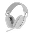 Logitech - Casque d'écoute léger sans fil avec Micro anti-bruit de fond - Zone Vibe 100 - Blanc-0