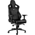 NOBLE CHAIRS Siège gamer Epic Series Real Leather - Noir-0