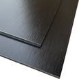 Panneau Composite Aluminium Brossé Noir et Cuivre Reversible 3mm 100 x 100 mm-0