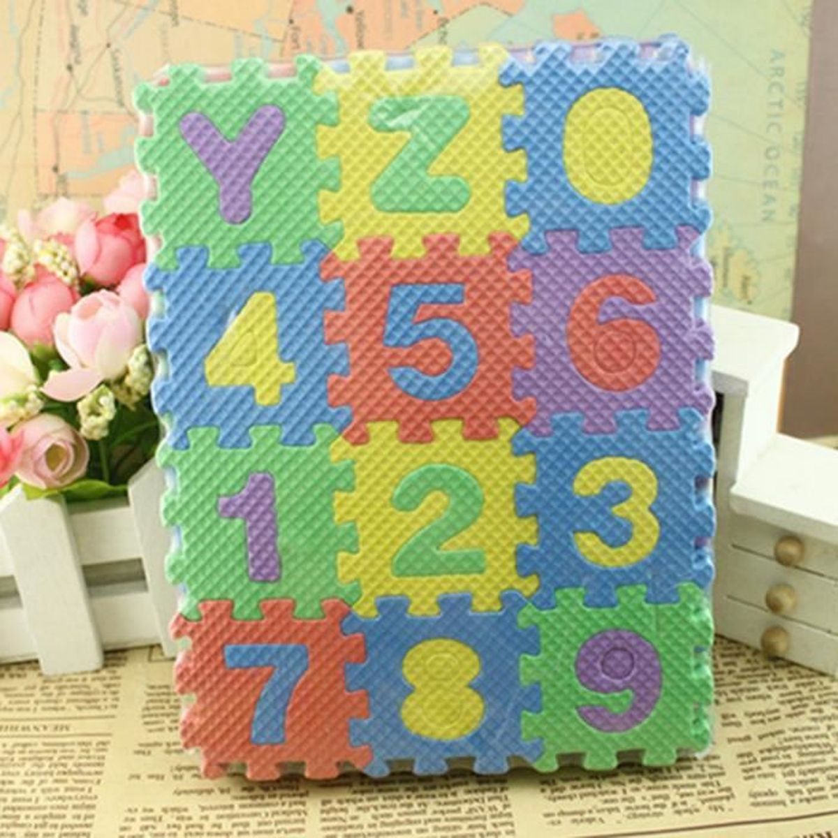 Puzzle Tapis Mousse 36 Pcs 2 3 Ans Bebe Jeu Education Alphabet Chiffres Cdiscount Jeux Jouets
