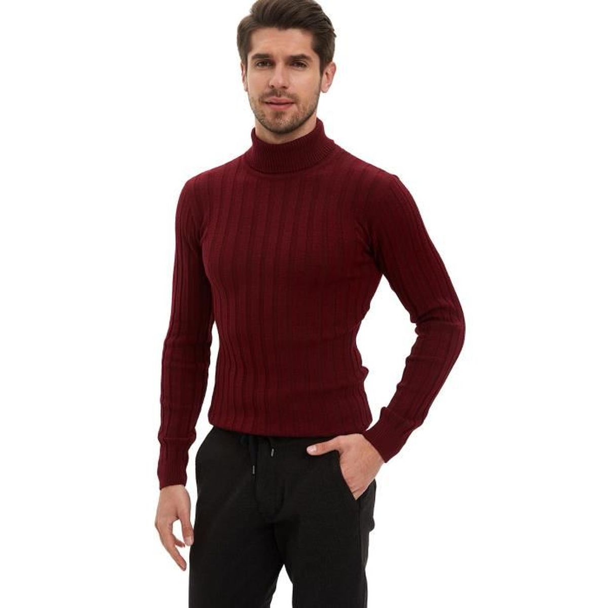 Pull homme elegant clearance