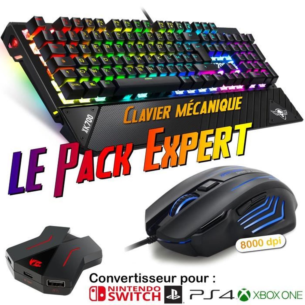 Clavier souris gamer cdiscount clearance
