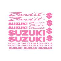 Stickers Suzuki bandit Ref: MOTO-117 Rose clair
