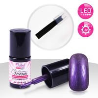 Vernis Semi Permanent UV / LED 5ml - Violet Foncé Métallisé #2121
