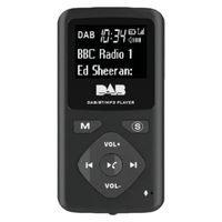 Récepteur De Radio Noir Portable Numérique Dab-DAB Bluetooth 4.0 FM  MP3 Micro-USB Pour La Maison